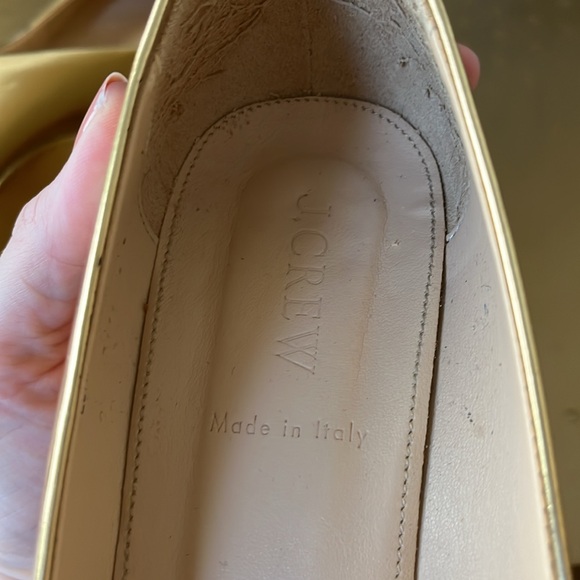 J Crew Gold Wedges - Picture 7 of 11